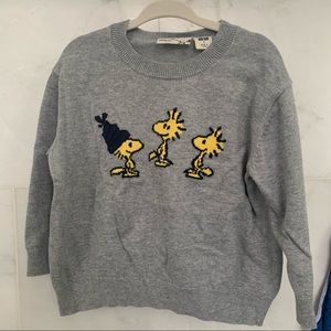New snoopy sweater size 3